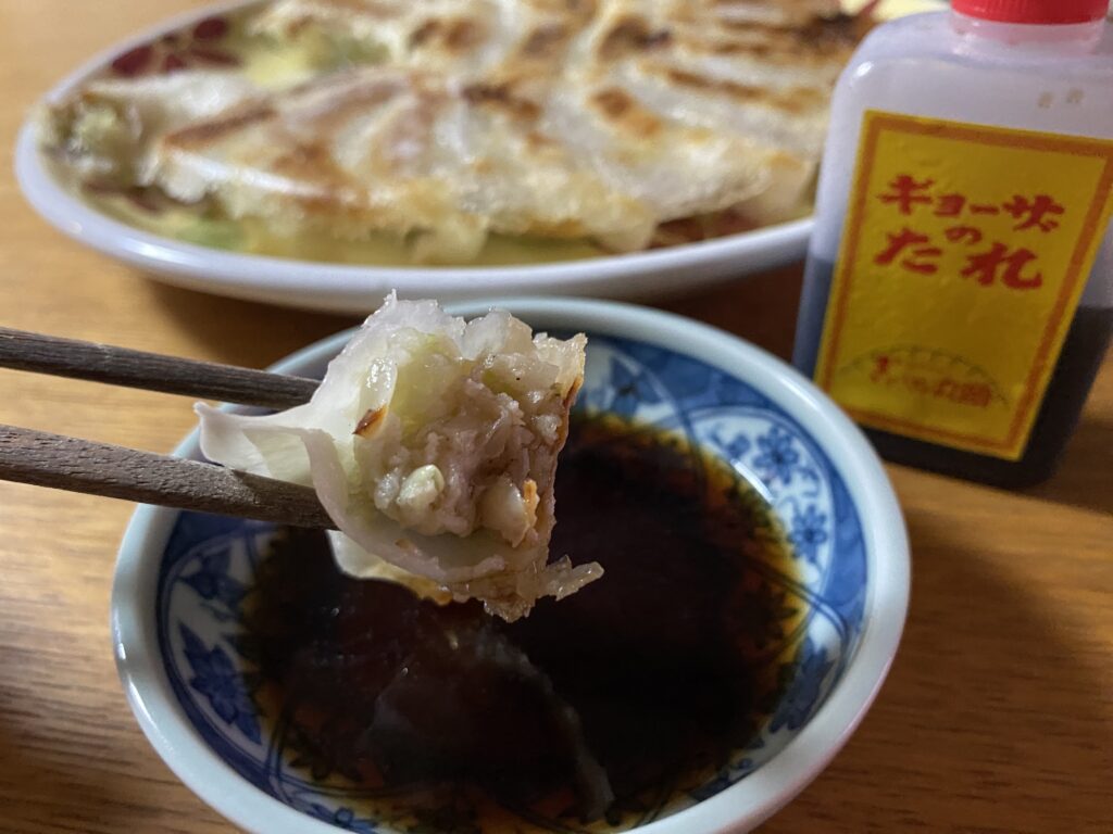 宮崎市の生餃子×販売専門店食べ比べ 餃子の丸岡2